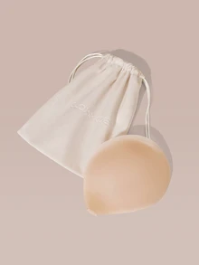 GLOWMODE Soft Silicone LiftGlow Seamless Push-Up Pasties With Invisible Nipple Cover & Reusable Adhesive Support Daily Casual Active - Light Beige - View 8