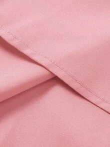 Manfinity Mode Men's Casual Fashion Long Sleeve Shirt, Formal, Ceremony - Baby Pink - View 5