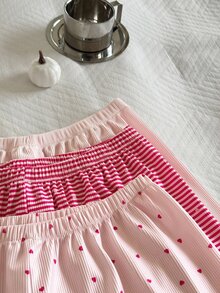 Napfluff 3sets In Women's  Knit Ribbed Camisole Tank Top & Shorts Pajama Set - Multicolor - View 3