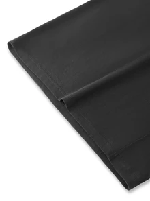 LUVLETTE Halloween Plus Size Spring And Summer Men Black Basic Soft 100% Pure Cotton Sleep Bottoms Lounge Pants As Outerwear Airy Pajama Pants Pyjama - Black - View 11