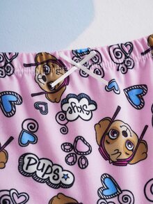 SHEIN | PAW Patrol 2pcs/Set Girls Underwear Set, Camisole And Briefs, Comfortable Summer Bestseller - Pink - View 6