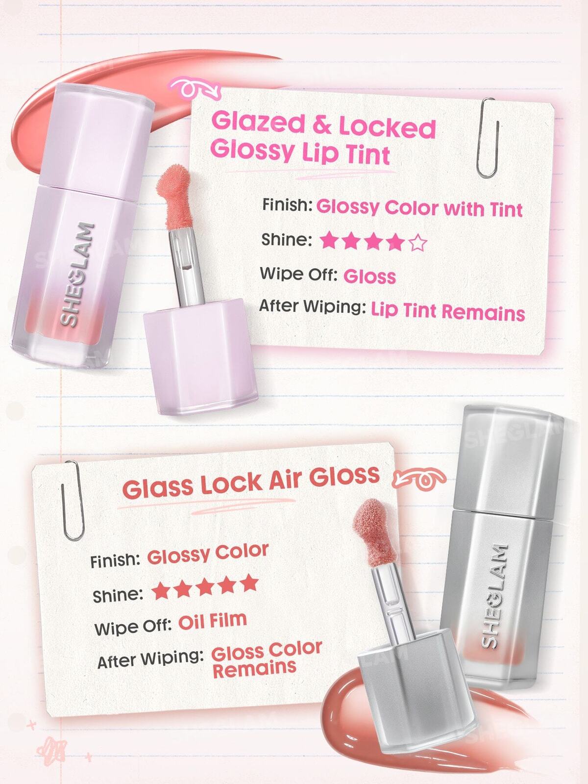 Glazed & Locked Glossy Lip Tint-418 Party Central