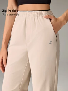 OutZeal Women Outdoor Pants Hiking Camping Stretchy Slim Fit With Zip Pocket Outdoor Bottom - Khaki - View 4