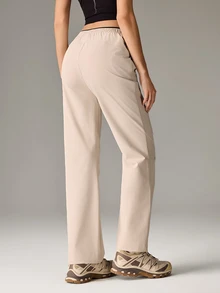 OutZeal Women Outdoor Pants Hiking Camping Stretchy Slim Fit With Zip Pocket Outdoor Bottom - Khaki - View 7