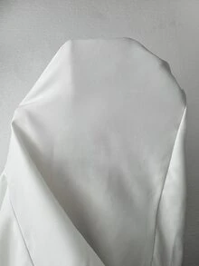 青少年女孩拼色降落傘褲，波點 Y2K 寬鬆嘻哈親子套裝 - 白色 - 查看 7