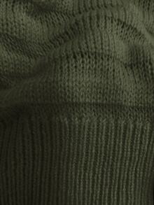Rosumi Plus Size Casual Traditional Elegant Solid Color Batwing Sleeve Sweater, Autumn/Winter,2025 New Formal Dinner Office Army Green - Army Green - View 9