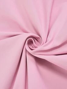 Celisse Women's Elegant Commute Solid Color Thin Jacket - Pink - View 5
