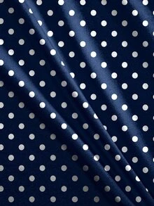SHEIN Women's Summer Casual Polka Dot Print Twisted Strap Top - Multicolor - View 6