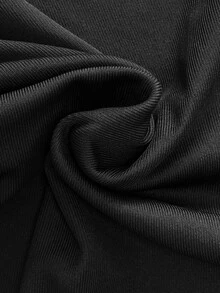 Franclia Women's Summer Sexy Contrast Trim Halter Neck Jumpsuit And Shorts - Black - View 3