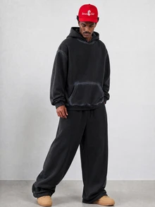 STYNVO 男士連帽衛衣套裝 - 黑色 - 查看 5