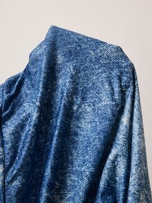 Enliva Plus Size Pants - Blue - View 8