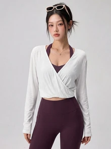 DAZY Women Sports Tees & Tanks Fall - White - View 7