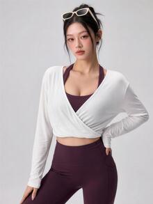 DAZY Women Sports Tees & Tanks Fall - White - View 4