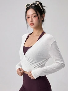 DAZY Women Sports Tees & Tanks Fall - White - View 6
