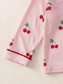 SHEIN Baby Girls Pajamas - Pink - View 8