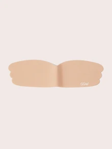 SHEIN Women's Adhesive Butterfly Wing Nipple Covers, Skin Tone + Black, 2 Pairs - Multicolor - View 6