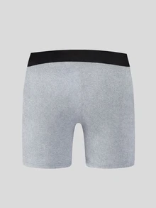 Wedaily 5pcs Solid Color Men's Boxer Briefs - Multicolor - View 2
