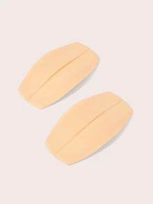 SHEIN Bra Strap Cushions, Soft Silicone Anti-Slip Shoulder Pads Holder For Women Comfort Pressure Relief Non-Slip Bra Strap Protector Daily Wear Accessory - Apricot - View 3