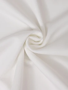 SHEIN 女童 3 件套，波點連帽短外套 + 純色細肩帶背心 + 鬆緊腰寬腿褲，柔軟親膚面料，適合日常穿著、外出、短途旅行，休閒清新風格，寬鬆舒適，方便日常穿搭 - 白色 - 查看 5
