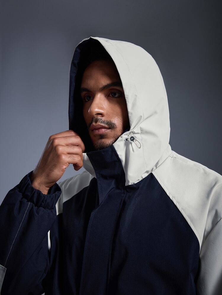 Caldwick Outerwear Pria - Biru - View 7