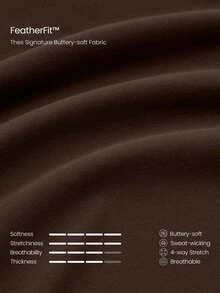 GLOWMODE Short cruzado FeatherFit™ de 8" para ciclismo, , gimnasio, entrenamiento de verano - Canelainspiracion - Ver 6