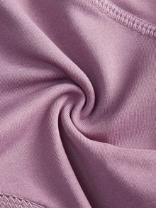 Powerista Women's Fashion Contrast Color Mesh Patchwork Breathable Cycling Jersey - Purple - View 7