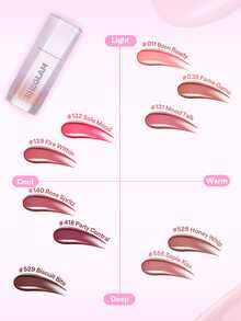 SHEGLAM Glazed & Locked Glossy Lip Tint-131 Mood Talk Gloss Combo Liquid Lipstick Brand Beauty Cosmetic Makeup For Women And Girls - 131 Mood Talk - View 7