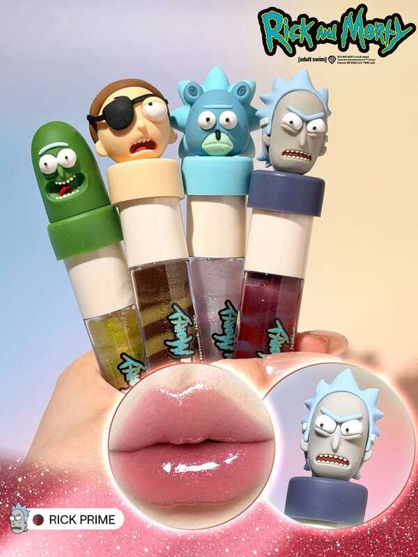 Rick and Morty X SHEGLAM Multiverse Swirl Lip Gloss-Rick Prime Brand Beauty Cosmetic Makeup For Women And Girls