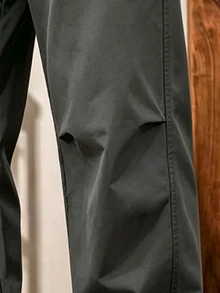 Gym Rark Men's Drawstring Waist Casual Versatile Daily Outdoor Long Pants - Dark Grey - View 3
