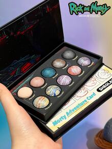 Rick and Morty X SHEGLAM The Adventures Of Morty Baked Color Palette Brand Beauty Cosmetic Makeup For Women And Girls - Baked Color - View 1