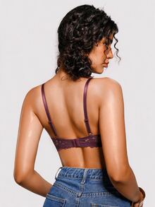 Bareli Dear Women's Underwire Bra 1pc - Purple - View 2