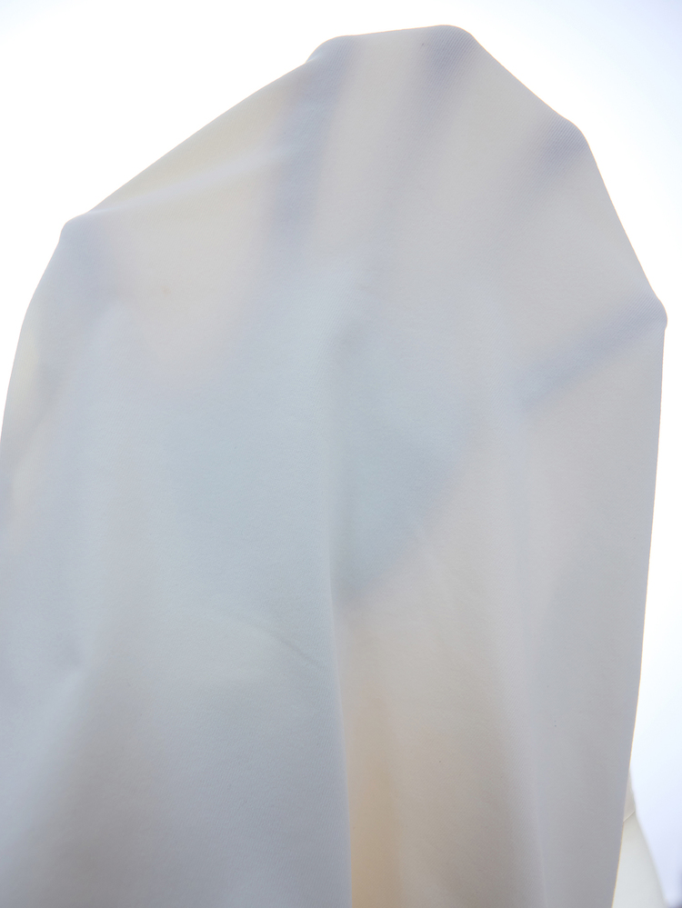 SHEIN Tall 深V領開衩袖抓皺胸前短版上衣 - 米色 - 查看 10