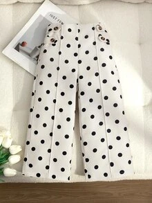 SHEIN Young Girls Pants - White - View 6