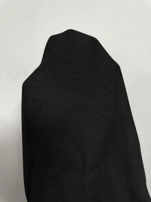 Lavishia Women's Solid Color Criss-Cross Halter Neck Top For Vacation - Black - View 7
