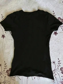 IslaSuriya 女款夏季休閒 Y2K 可愛卡通印花 T-shirt 日常上學穿搭 黑色 - 彩色 - 查看 2