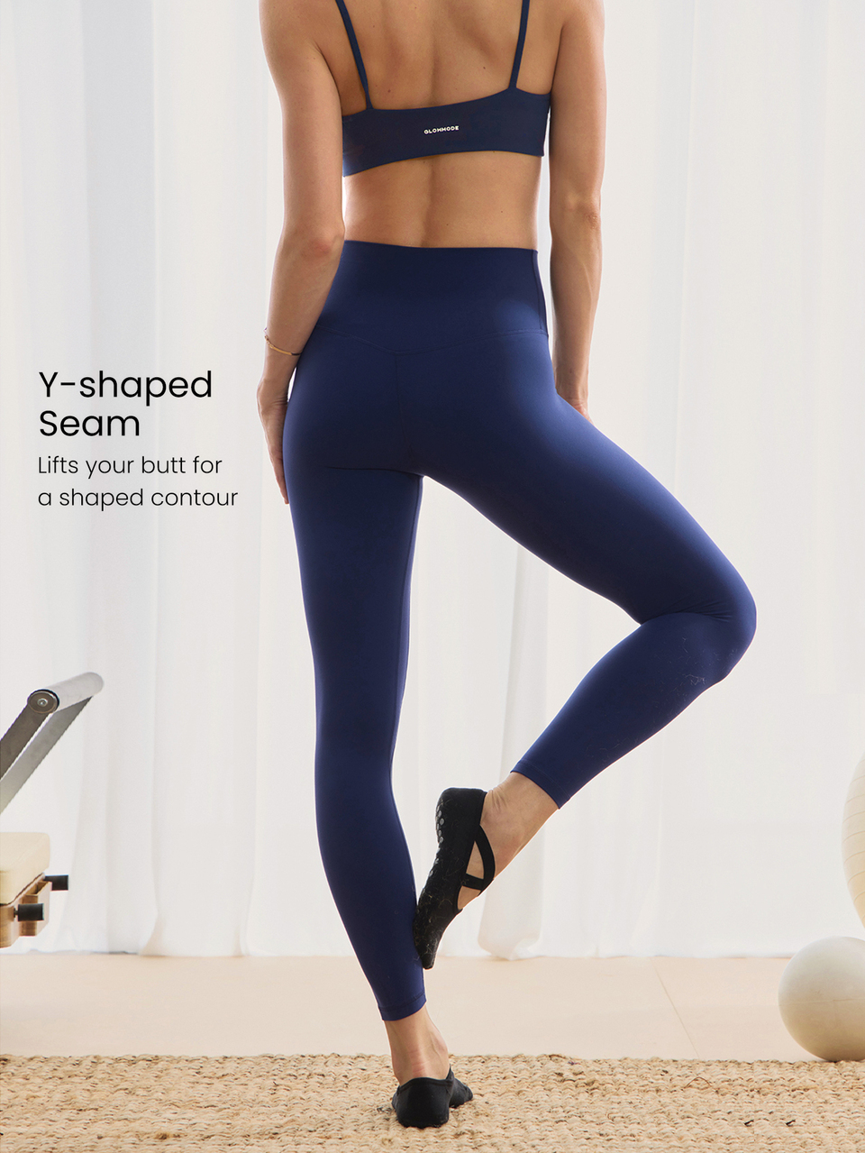 24" Leggings De 7/8 De Bajo Impacto Featherfit™