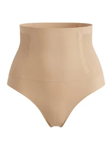Nuvra 2 piezas de calzones sin costuras para mujer con cintura alta y efecto reductor con varillas - Multicolor - Ver 7