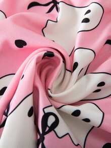 SHEIN Elladie kids 年輕女孩連帽衫與運動衫套裝 - 淺粉色 - 查看 6