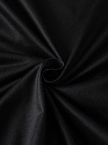 青少年男孩灰色底虎紋印花長袖上衣與長褲休閒兩件套居家服 - 黑色 - 查看 8