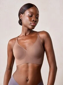 Veilyse 3pcs/Set Wireless Jelly Bra, Comfortable & Soft Women Fashion Bra - Multicolor - View 13