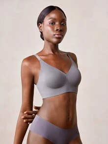 Veilyse 3pcs/Set Wireless Jelly Bra, Comfortable & Soft Women Fashion Bra - Multicolor - View 5