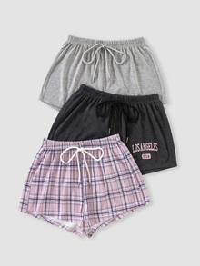 Chillnights 女士休闲日常家居服下装睡裤短裤 - 彩色 - 查看 1