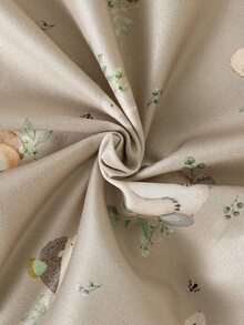 SHEIN 新生兒嬰兒衣物禮品套裝 春/夏新款 嬰兒連身衣套裝 嬰兒淋浴禮品 中性可愛男女通用配件 米色 - 駝色 - 查看 5