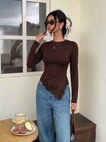 Serisse Women T-Shirts - Brown - View 6