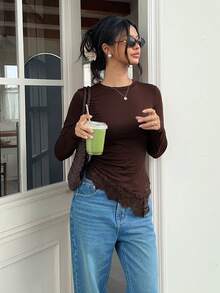 Serisse Women T-Shirts - Brown - View 7