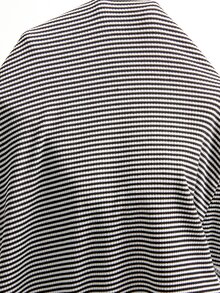 SHEIN Plus Size Pregnant Women Black Drawstring Waist Casual Versatile Flare Pants For Daily Wear Maternity Photoshoot Spring - Black and White - View 10
