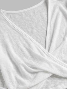 SHEIN Sweetro Women Sports Tees Tanks Gym Autumn Athleisure - White - View 6