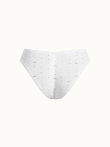 Bonmuse 5件套女士可爱碎花内衣套装，包含碎花内裤和文胸，尽显女性柔美风格 - 彩色 - 查看 10