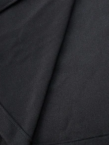 Manfinity CasualCool 男士黑色翻領休閒長袖寬鬆大衣 - 黑色 - 查看 3