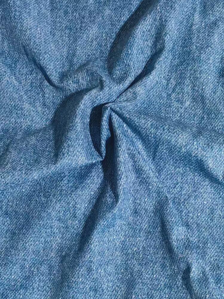 IslaSuriya Faux Linen Side Tie Fashion Holiday Beach Vacation Casual Tropical Sexy Woven Top Aqua Blue Summer - Multicolor - View 4